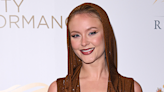 Zara Larsson looks like an extra from Dune in bejewelled hooded dress