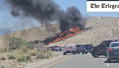 F-35 fighter jet crashes into New Mexico hillside