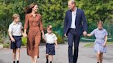 Cambridge ‘gang’ George, Charlotte and Louis at new school ready for first day