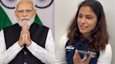 PM Modi Speaks To Manu Bhaker Post Her Historic Shooting Bronze For India At Paris Olympics