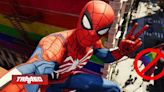 Crea mod que elimina las banderas LGBTQIA+ de Spider-Man para PC y lo banean de Nexus Mods