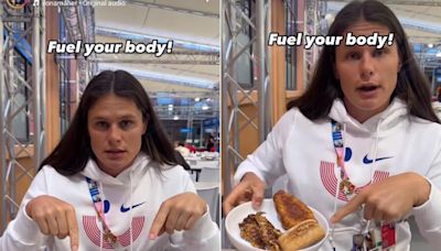 US Olympian's Video About Eating Carbs Goes Viral, Wins Hearts Online