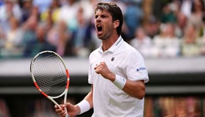 Wimbledon: Cameron Norrie beats Jack Draper as Novak Djokovic survives scare against Jacob Fearnley