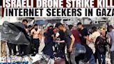 Bloodbath In Gaza: IDF Drones Strike Group Of Palestinians Trying To Access Internet On Jalaa Street