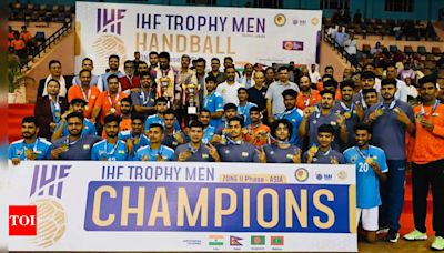 India beat Bangladesh in both finals to sweep four-nation IHF Trophy handball titles | More sports News - Times of India