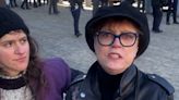 Susan Sarandon joins Gaza ceasefire protesters blocking NYC bridges