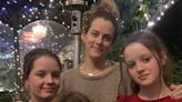 Riley Keough has family lunch with husband, daughter and twin sisters