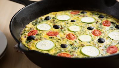 Mediterranean Lentil Frittata Recipe