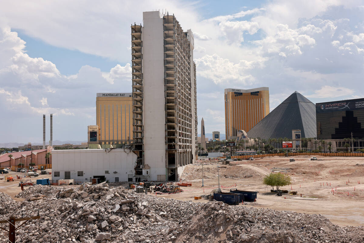 Seating still available for Strip casino implosion party