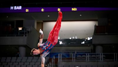 Brody Malone overcomes gruesome injury to win men's all-around US championship