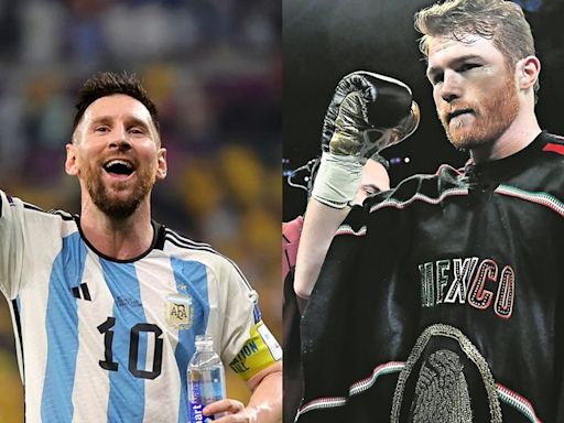 Canelo Álvarez rompe el silencio sobre su polémica con Lionel Messi en el Mundial de Qatar 2022