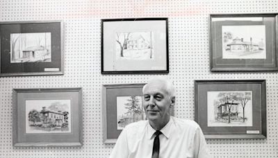 Bill Arter was a commercial artist best known for his 'Columbus Vignettes' illustrations