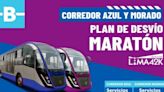 Maratón Lima 42 K: conoce el plan de desvío del transporte público y evita inconvenientes