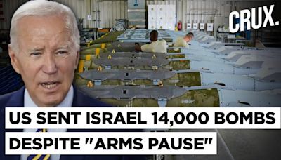 Biden Hid Israel Arms Shipments For Votes? US Sent Israel 2,000-Pound Bombs, 3,000 Hellfire Missiles - News18