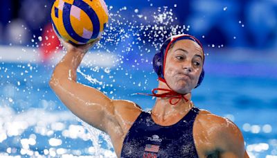 US water polo captain Maggie Steffens playing with heavy heart at Paris Olympics