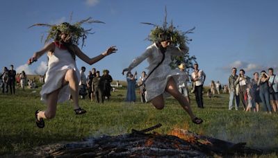 In Ukraine, midsummer celebrations are both respite and a cultural weapon