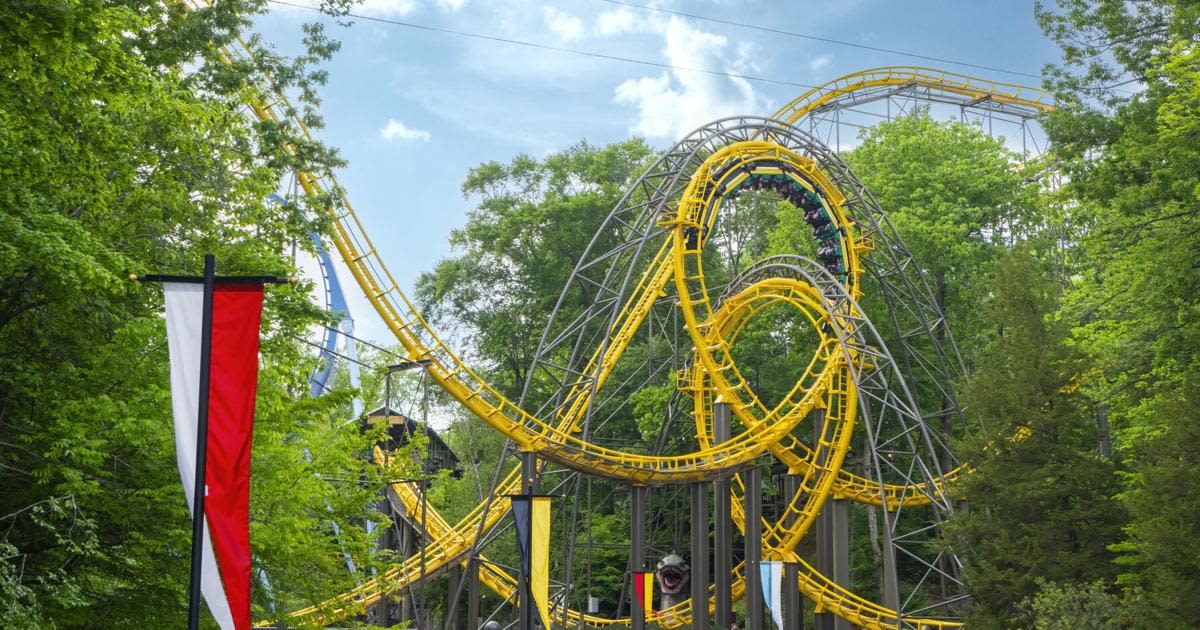 Loch Ness Monster roller coaster reopens at Busch Gardens; we got to ride it