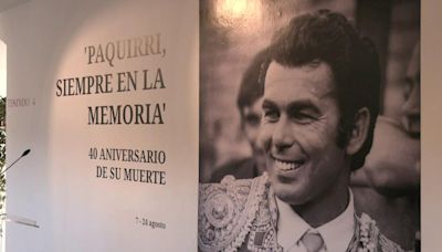 Málaga homenajea a Paquirri 40 años después de su muerte: una exposición fotográfica repasa su trayectoria