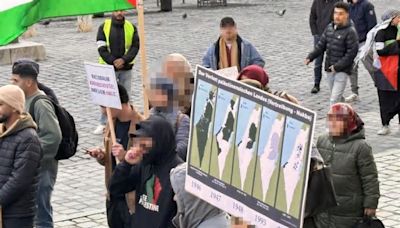 Die Identitäre Bewegung ist auch in Regensburg aktiv – Antifa gegen Hamas-Unterstützer