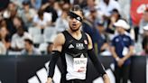 Hurdler Wilfried Happio assaulted 20 minutes before winning French 400 meter race with an eyepatch