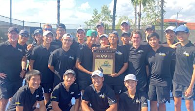 University, JSerra and Foothill boys tennis teams win CIF-SS championships