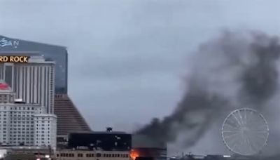 Fire under Atlantic City, NJ boardwalk kills sleeping man