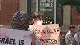 Students hold pro-Palestine protests at UNC Charlotte