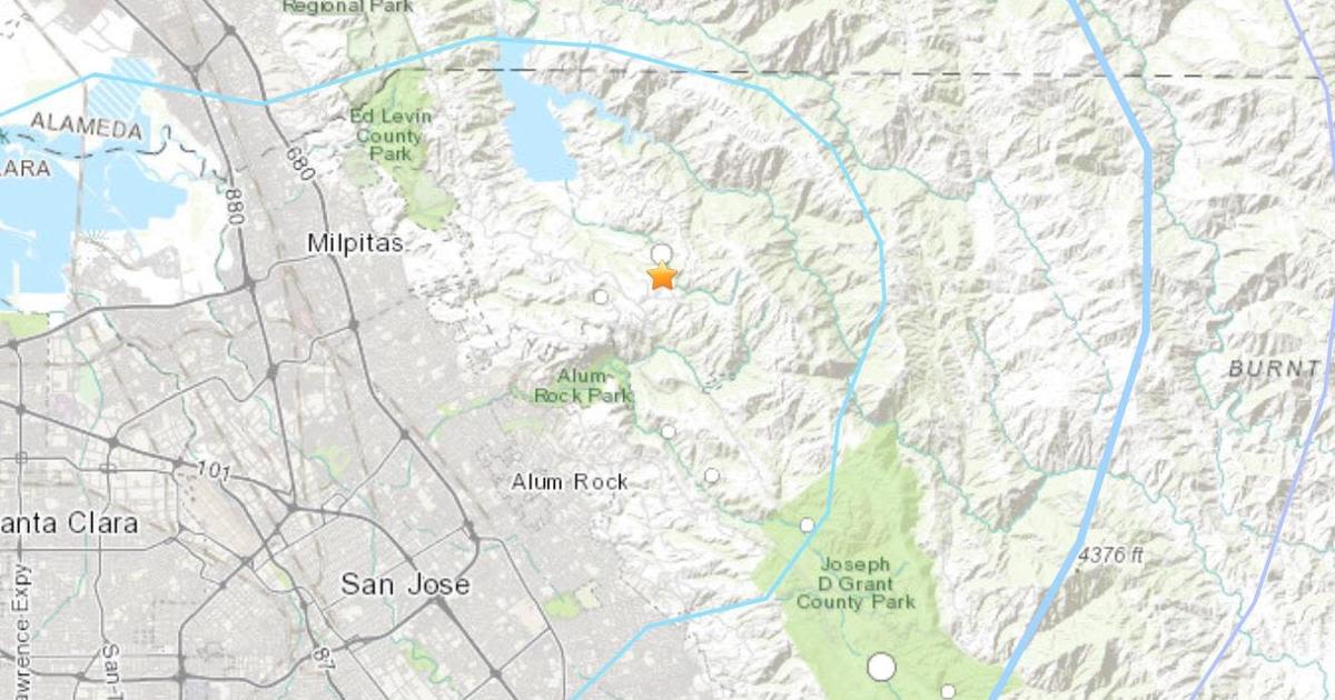 Magnitude 3.5 quake hits near San Jose; 2 smaller ones strike near Orinda, Antioch