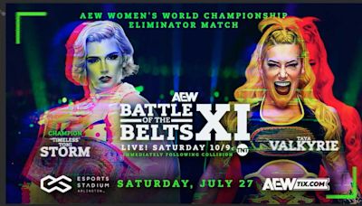 All Elite Wrestling confirma la primera lucha de AEW Battle of The Belts XI