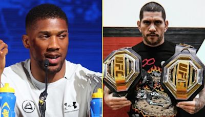 Alex Pereira responds to Anthony Joshua as he urges UFC star to switch to boxing