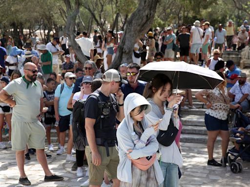 La Acrópolis de Atenas cierra de nuevo ante la ola de calor que azota Grecia