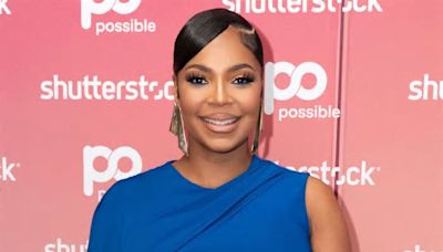 Pregnant Ashanti Shows Off Her 'Sweet Baby' on the Way with Nelly in Curve-Hugging Dress