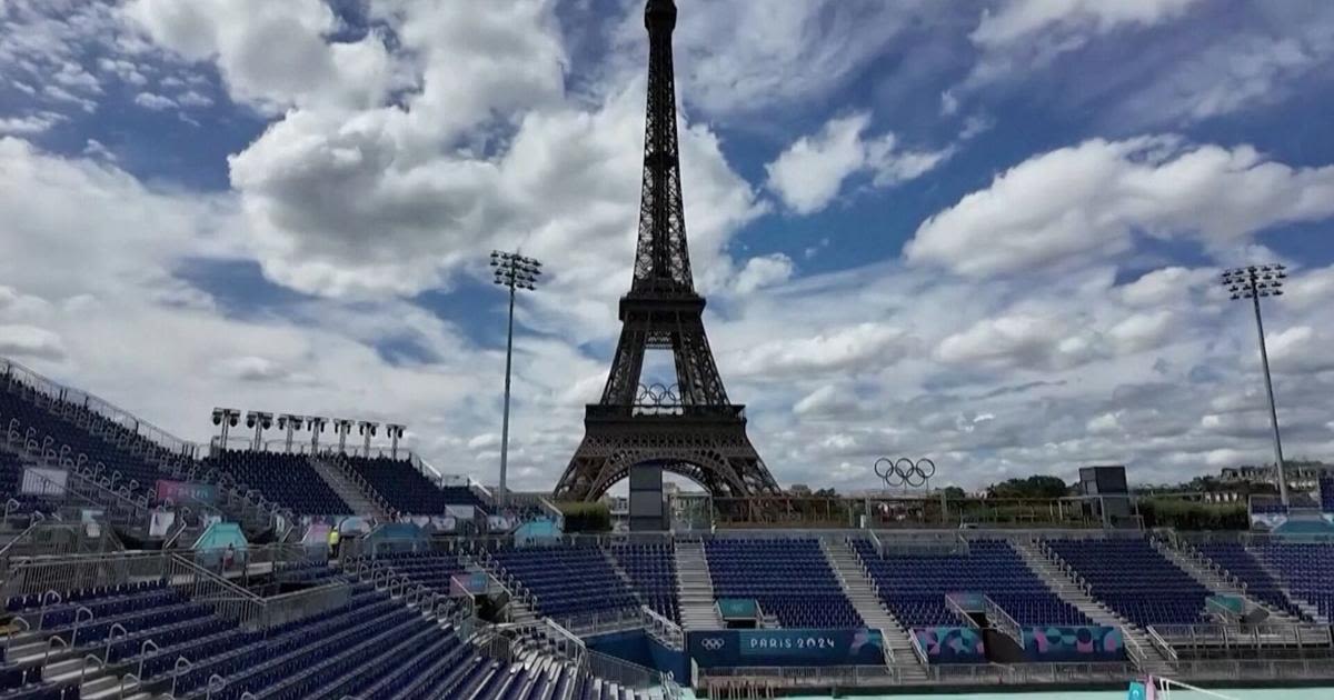 Paris 2024 Finalizes Volleyball Venue at Eiffel Tower Ahead of Summer Olympics
