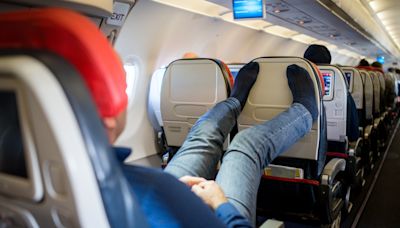 Travelling for the Canada Day long weekend? This $16 airplane footrest is a 'godsend' for overnight flights