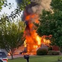 Family displaced after house fire in Evansville