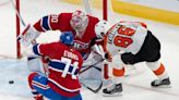 Flyers struggle to score in loss to the Montreal Canadiens