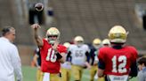 Marcus Freeman: Notre Dame quarterback battle is still on