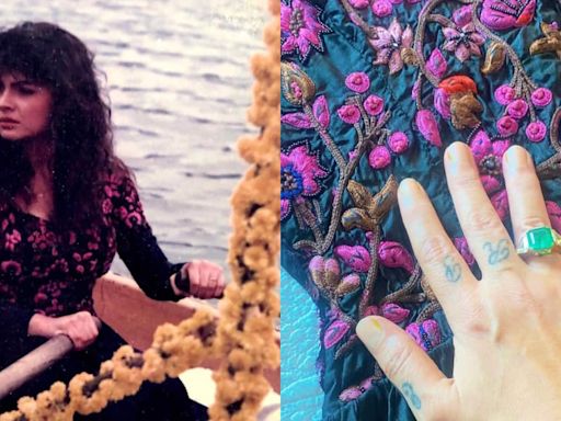 Pooja Bhatt shares pictures of her iconic floral dress to celebrate 31st anniversary of Dil Hai Ke Manta Nahin