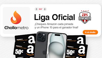 ¡Consigue un espectacular iPhone 15 y premios todas las jornadas en la Liga Chollometro de Biwenger!