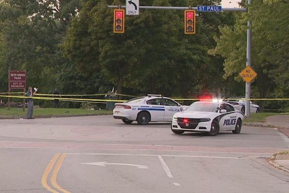 Large police presence near Seth Green Park in Rochester