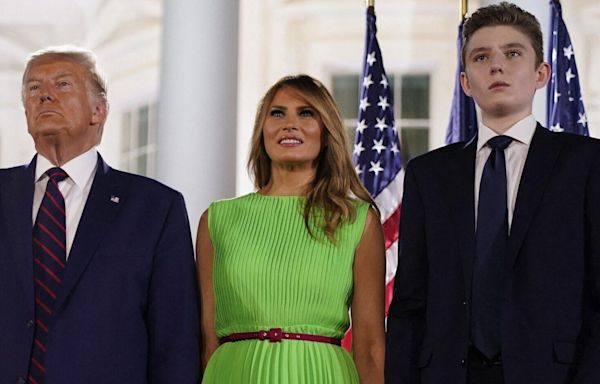 Melania Trump Remains 'Primary Decision Maker' On Barron's Future Even After High School
