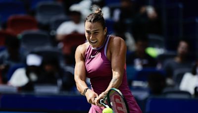 Sabalenka promete no detenerse en Wuhan