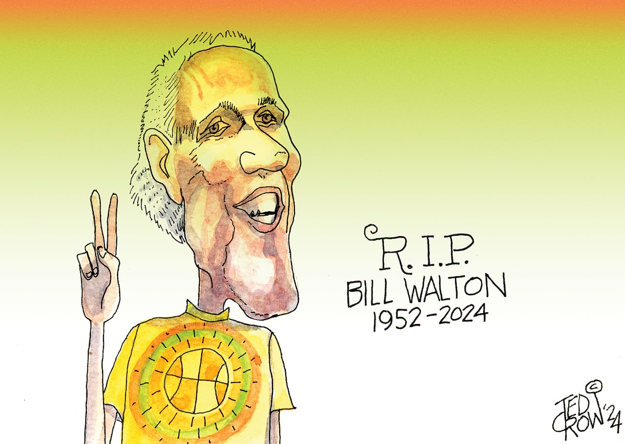 Bill Walton loved basketball and being a Deadhead: Crowquill