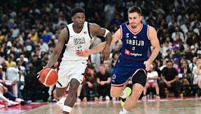 US men’s basketball team dominates Serbia in Olympic tuneup - The Boston Globe