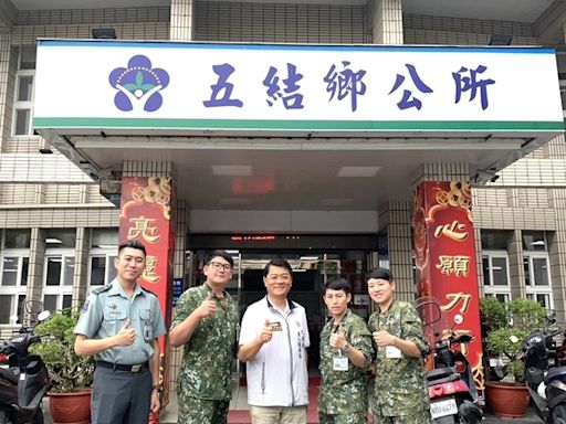 雖然只有2人入營 宜蘭軍服站服務熱忱不打折