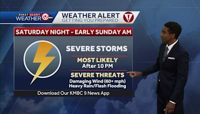 Kansas City could see strong to severe storms over Memorial Day weekend