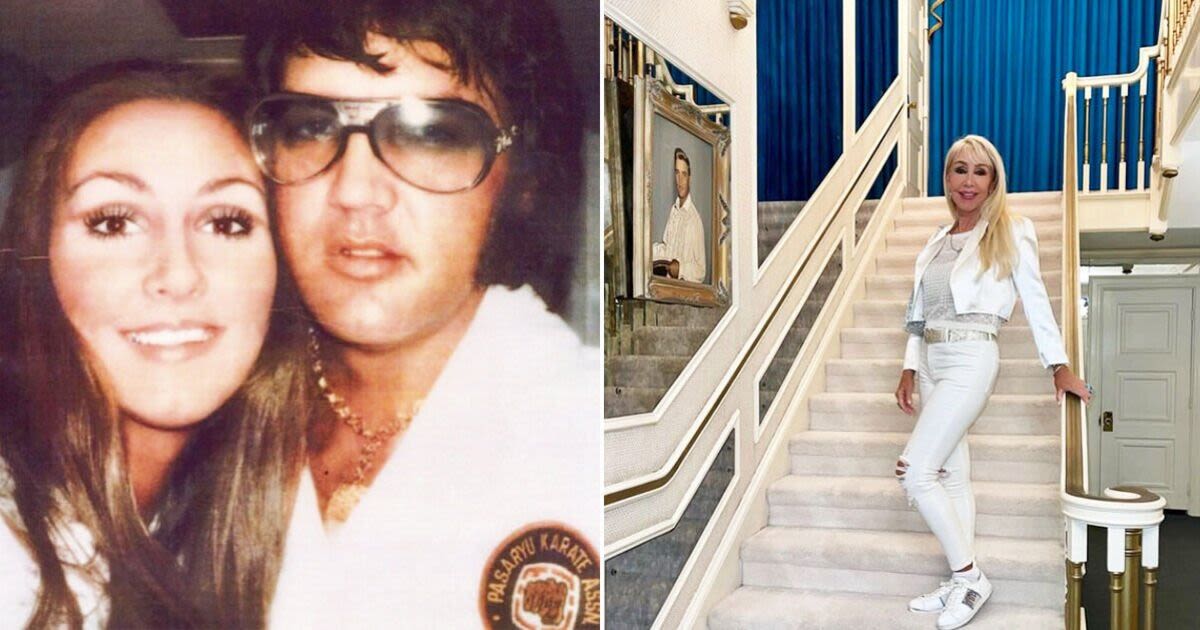 Elvis ex Linda Thompson returns to Graceland in touching new photos