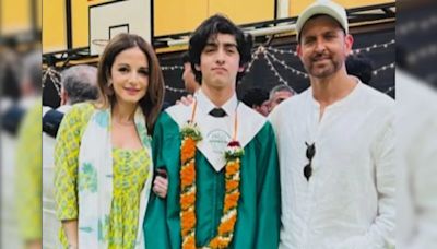 Hrithik Roshan And Sussanne Khan Attend Son Hrehaan's Graduation Ceremony. See Post