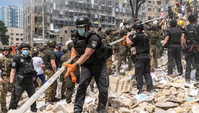 At Ukraine’s Largest Children’s Hospital, a Horrific Scene of Destruction