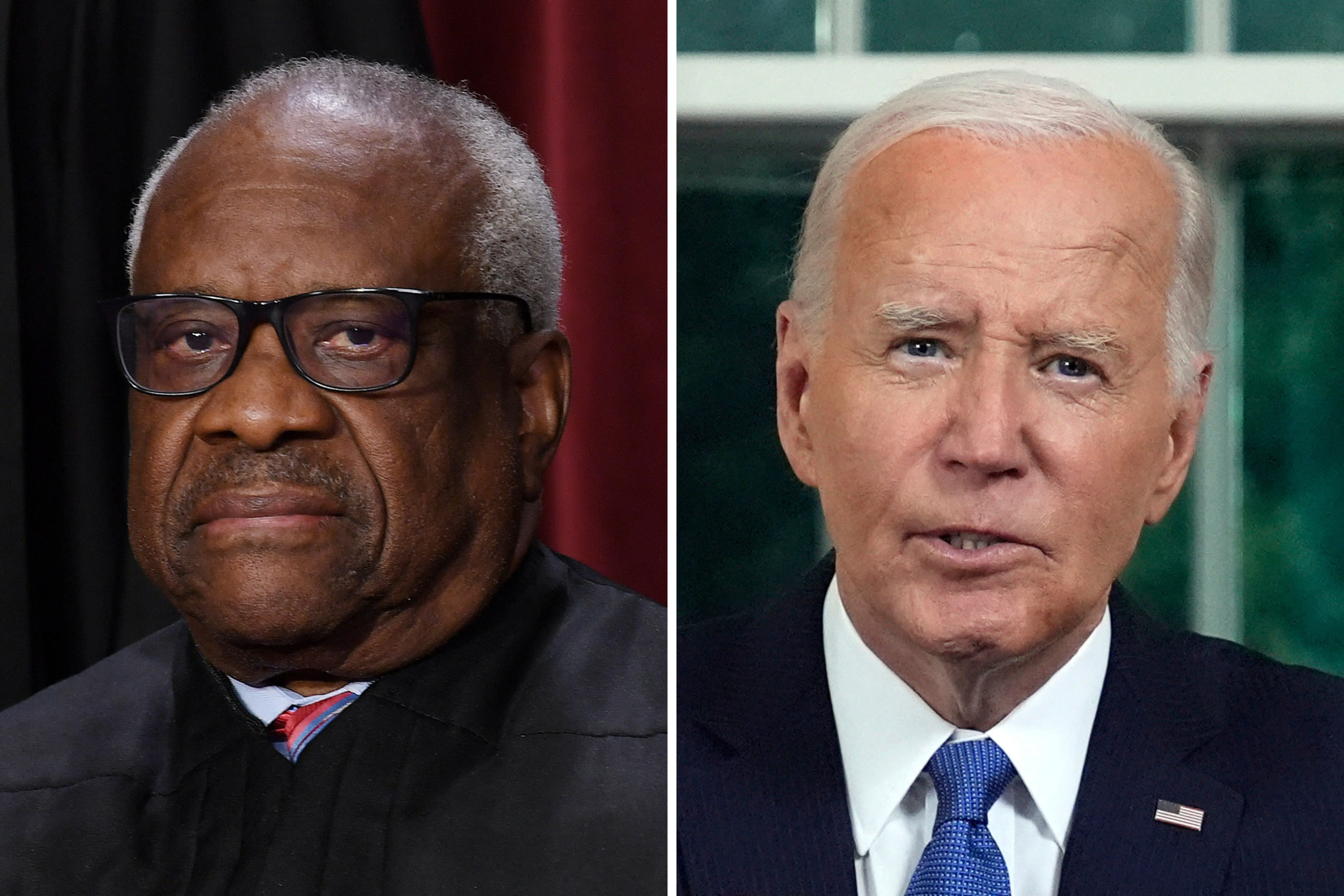 Joe Biden targets Clarence Thomas in new Supreme Court reform